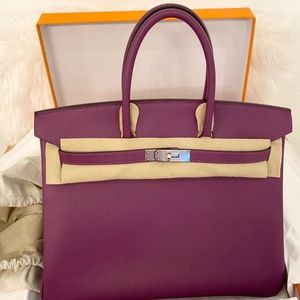 Purple Hermes birkin bag 35cm NO TRADE/ NO BUNDLE
